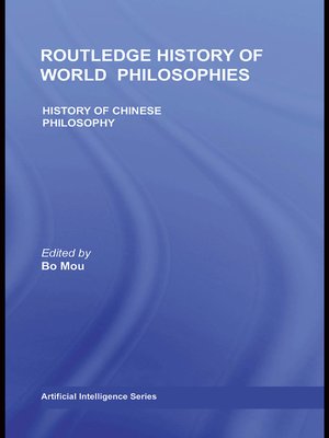 cover image of The Routledge History of Chinese Philosophy